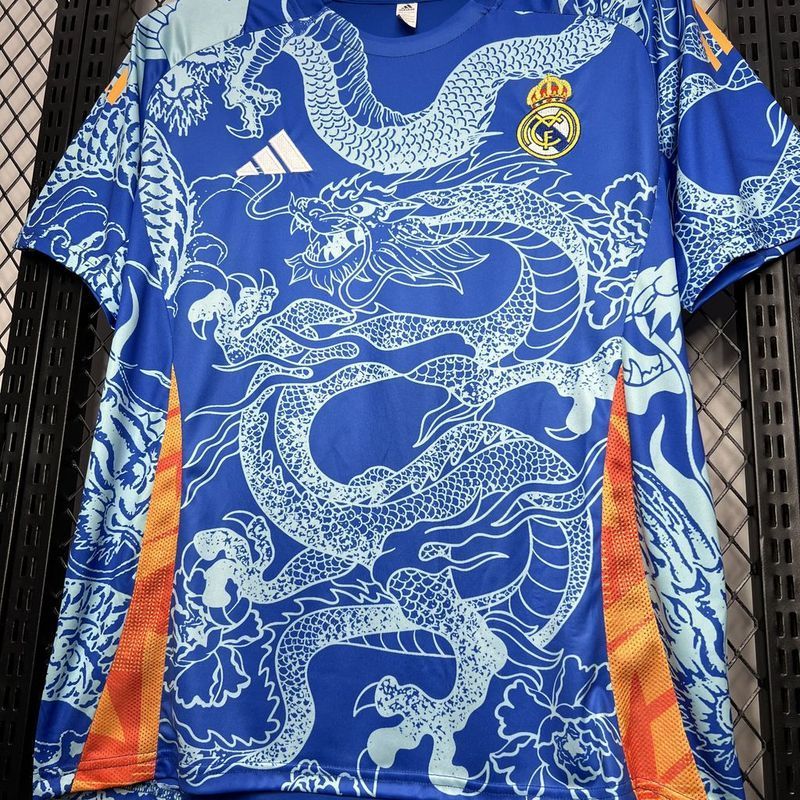 24-25 Real Madrid Blue Dragon Special Edition Jersey S-XXL