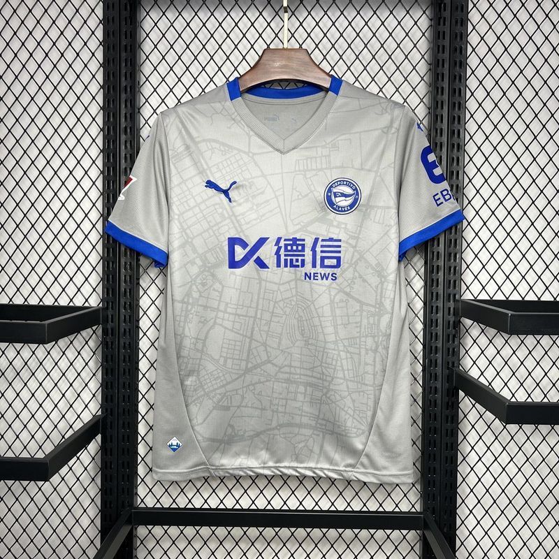 24-25 Deportivo Alaves away soccer jersey
