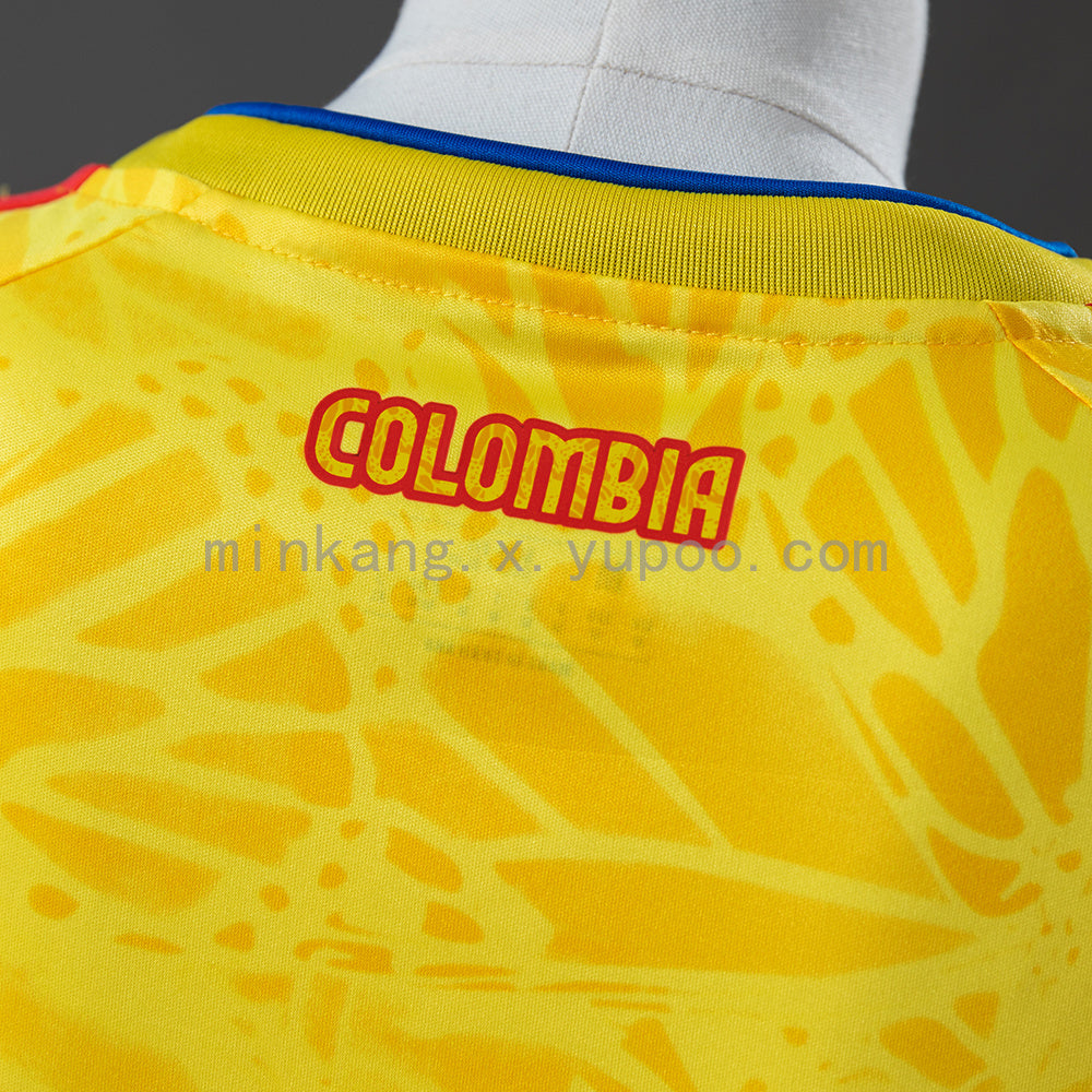 Colombia 2026 Home Women's Crop Top Style S-XXL
