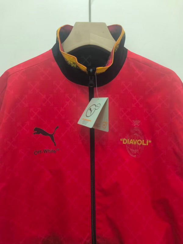 24-25 AC Milan off-white 24 reversible windbreaker