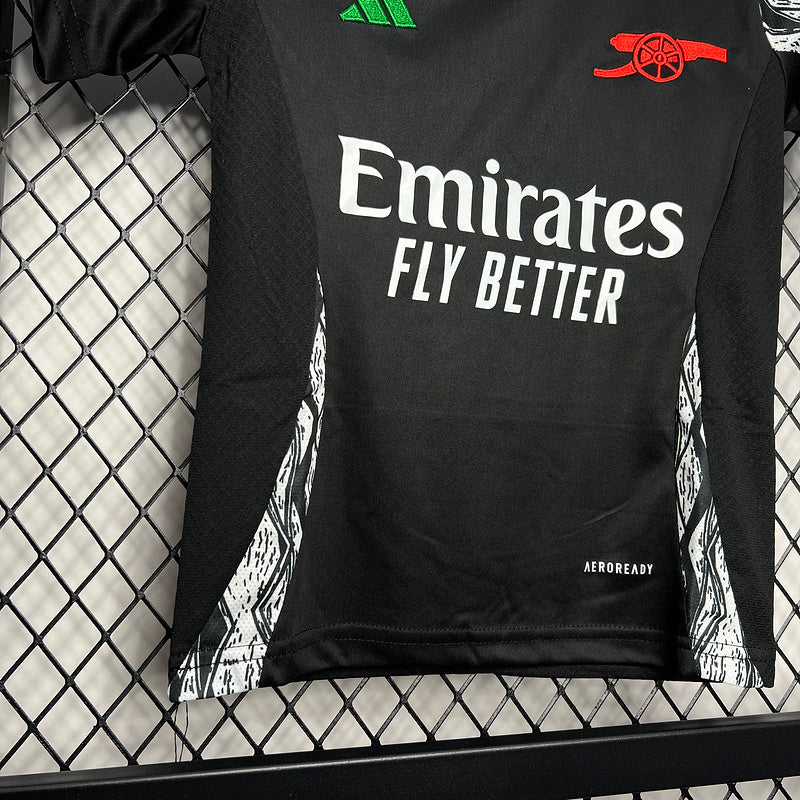 24-25 Arsenal away kid kit