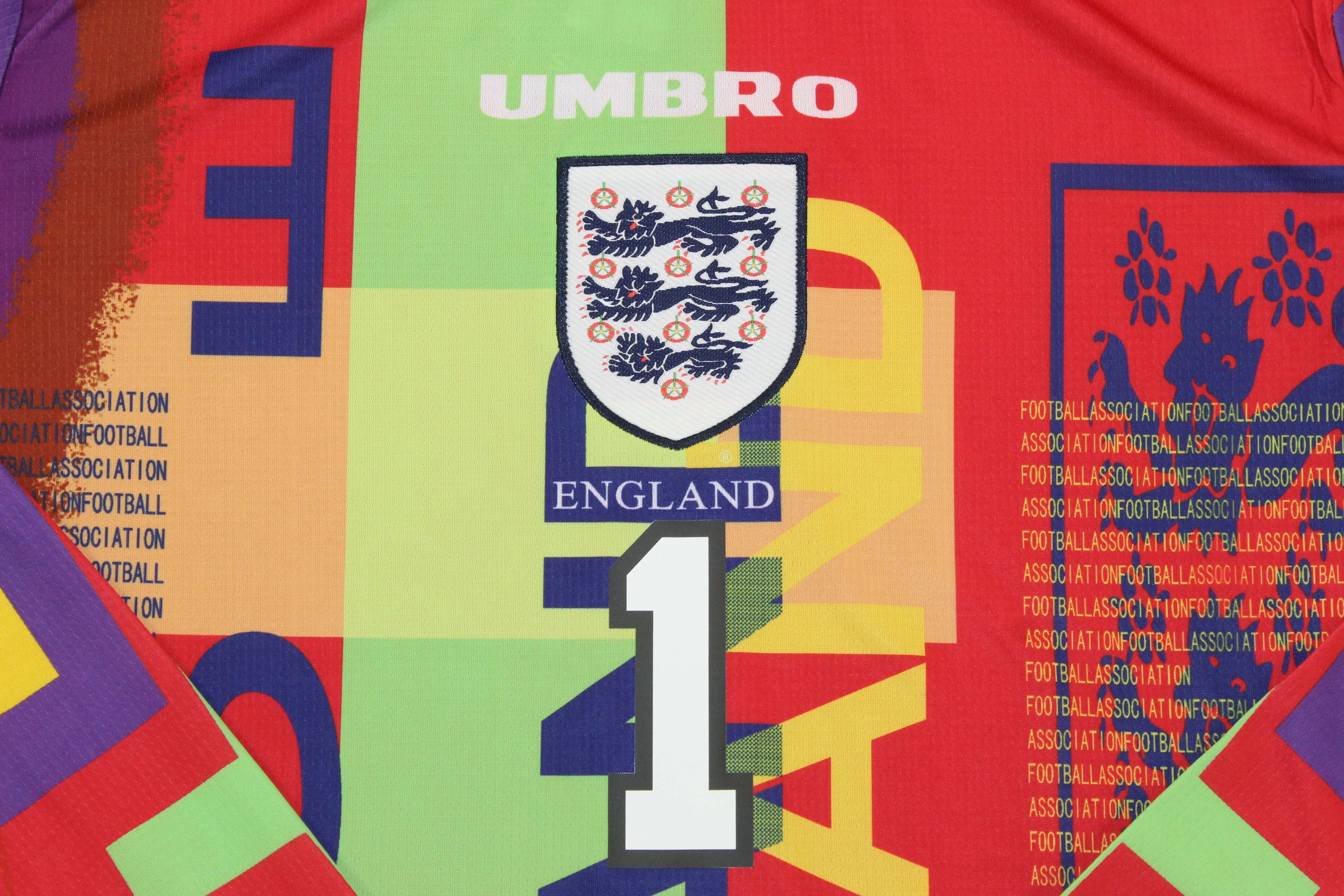 ENGLAND 96 GK Manga larga — National Retro