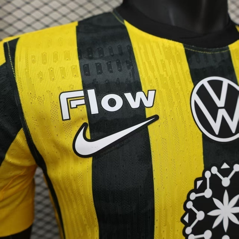 25-26 Al-Ittihad Home Player Version Soccer Jersey