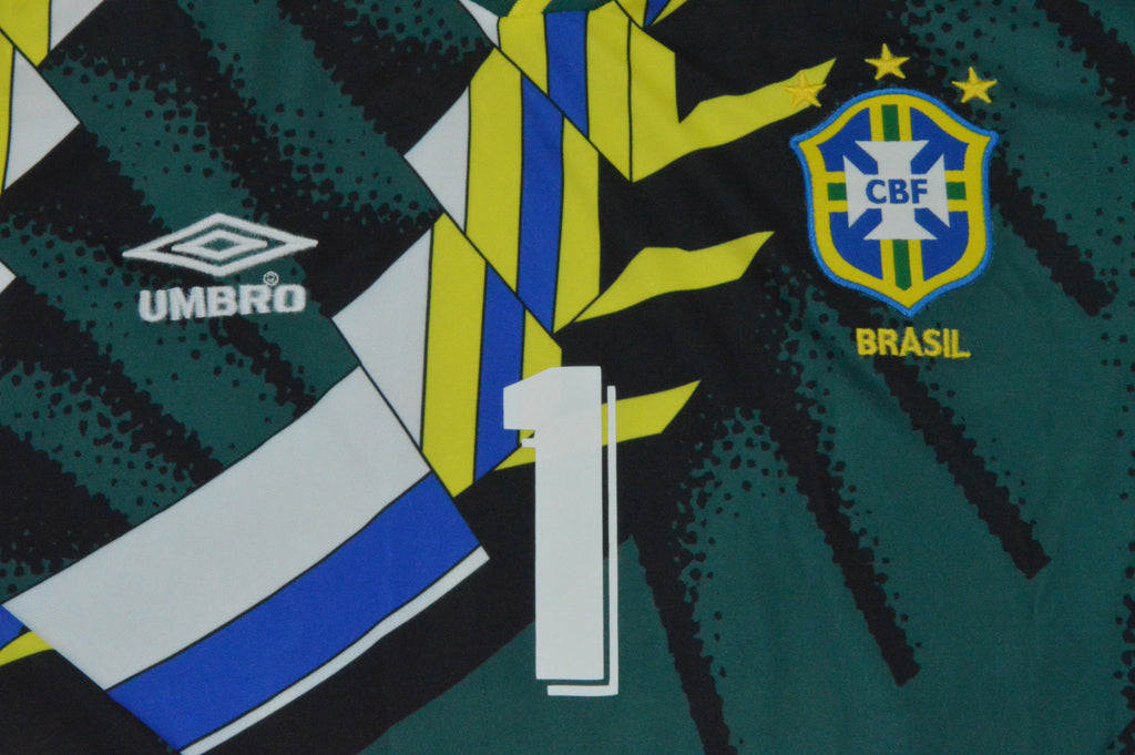 BRASIL 94 GK Manga larga — National Retro