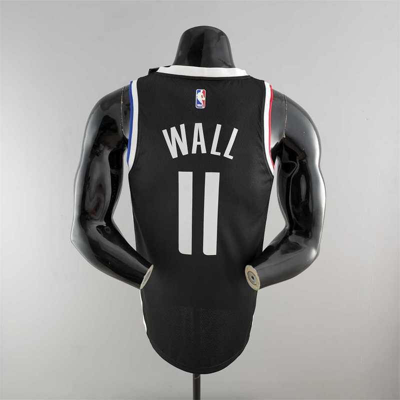 WALL#11 Los Angeles Clippers Black NBA jersey