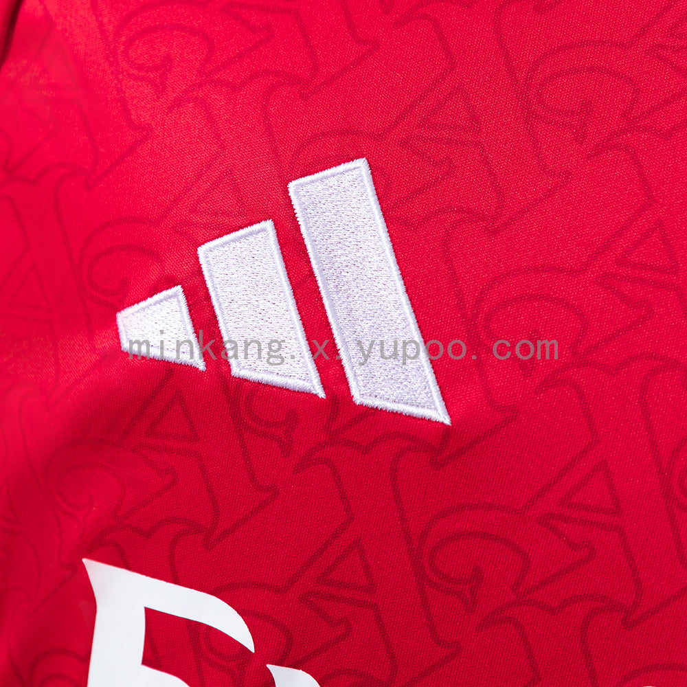 Arsenal 25/26 Home Long Sleeve Jersey S-4XL