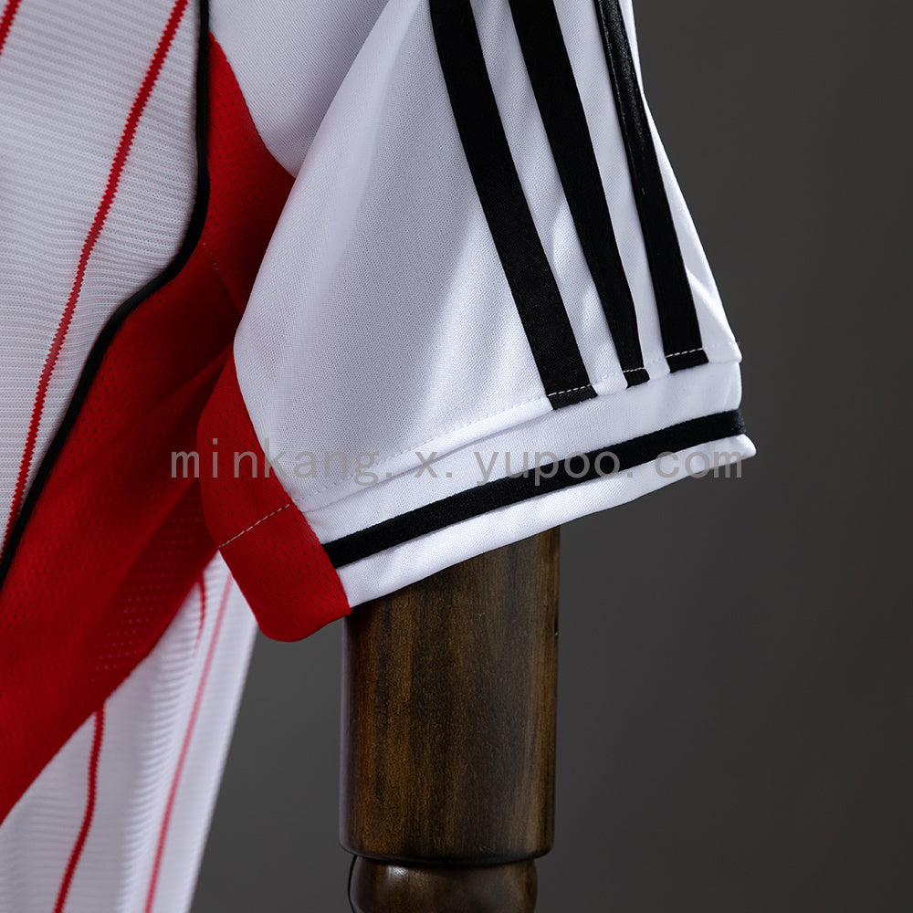 River Plate 25/26 US Pack Full-Button Baseball Jersey White S-XXL