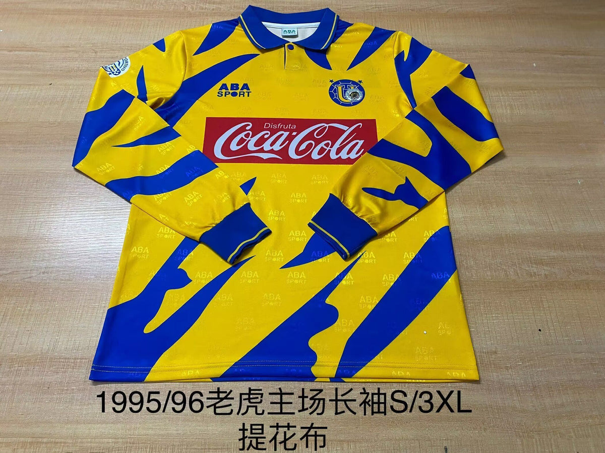 MEXICO TIGRES 95-96 Manga larga — Club Retro