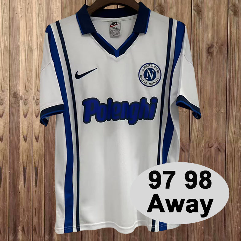 97-98 Napoli away retro jersey
