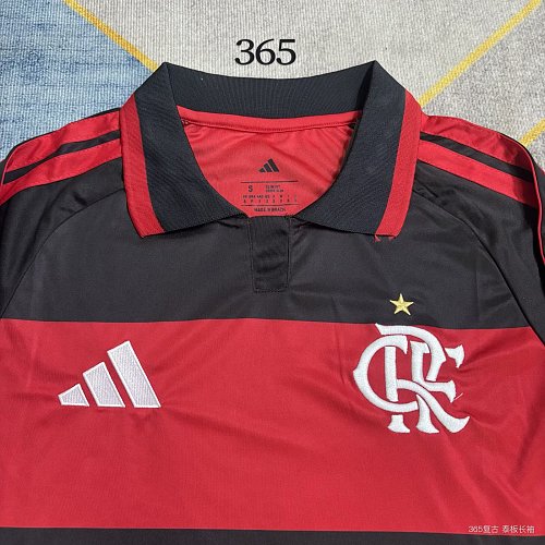 26-27 Flamengo Home Long Sleeve S-2XL — Jsonwang 26/27