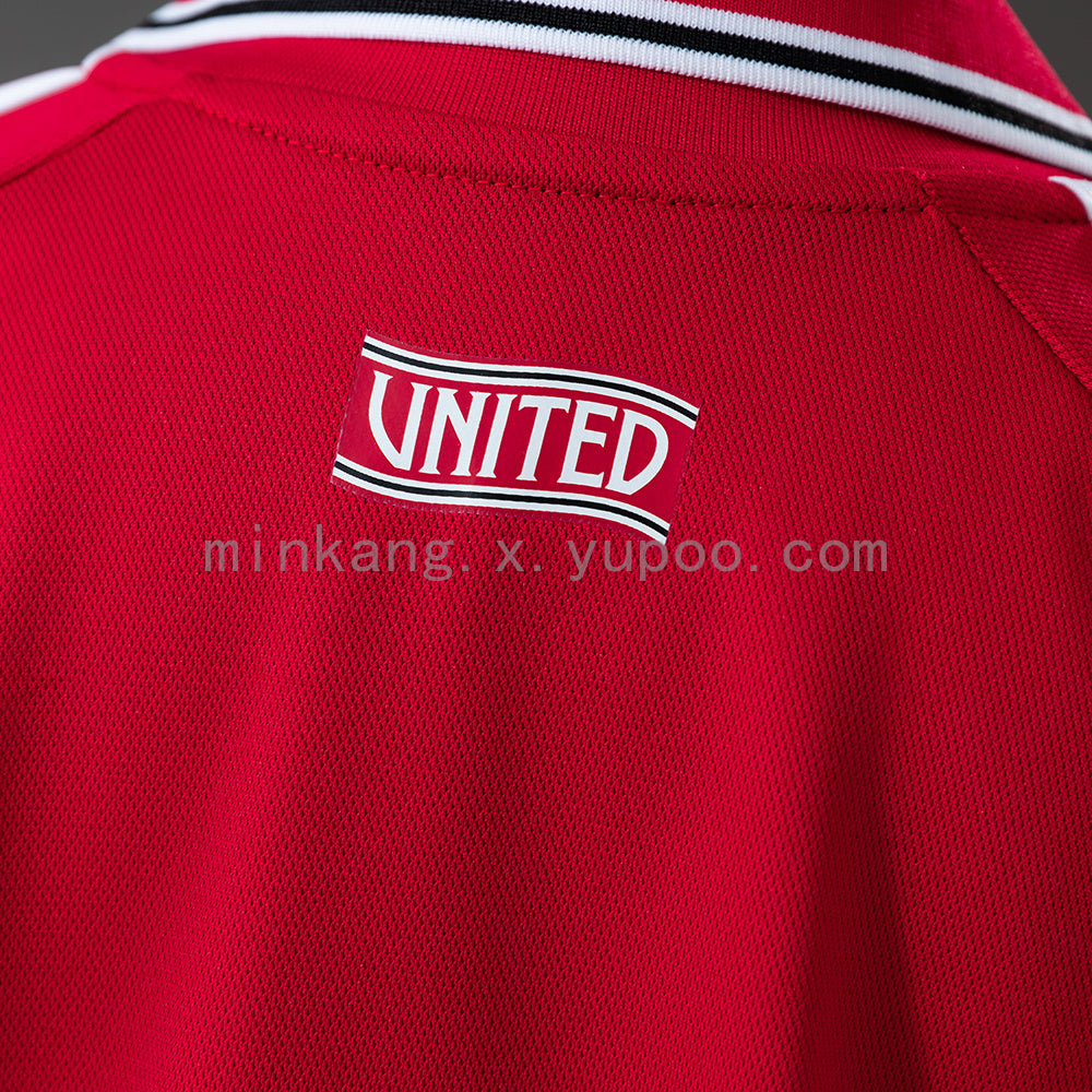 M-U 26/27 Home Kids Kit Jersey Size 16-28
