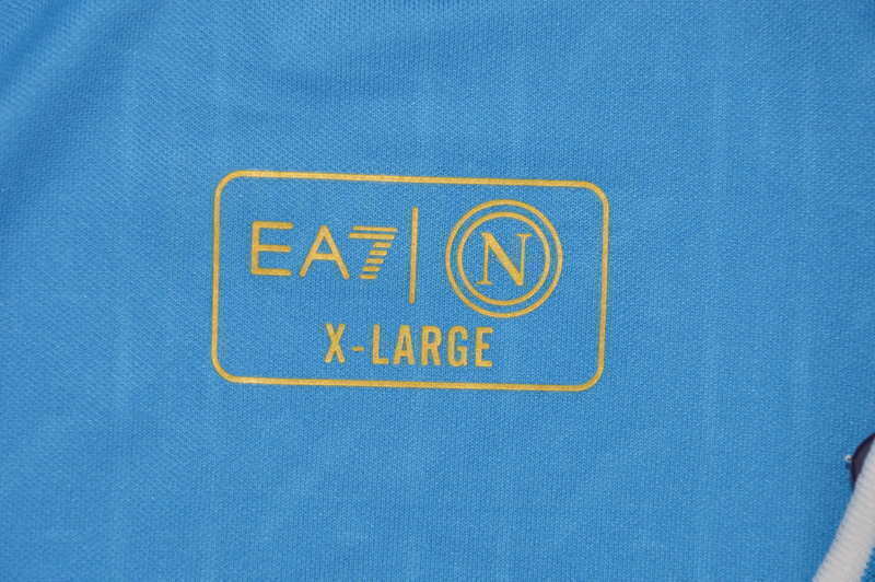 Naples Napoli 2025/26 home UCL Version size S-4XL