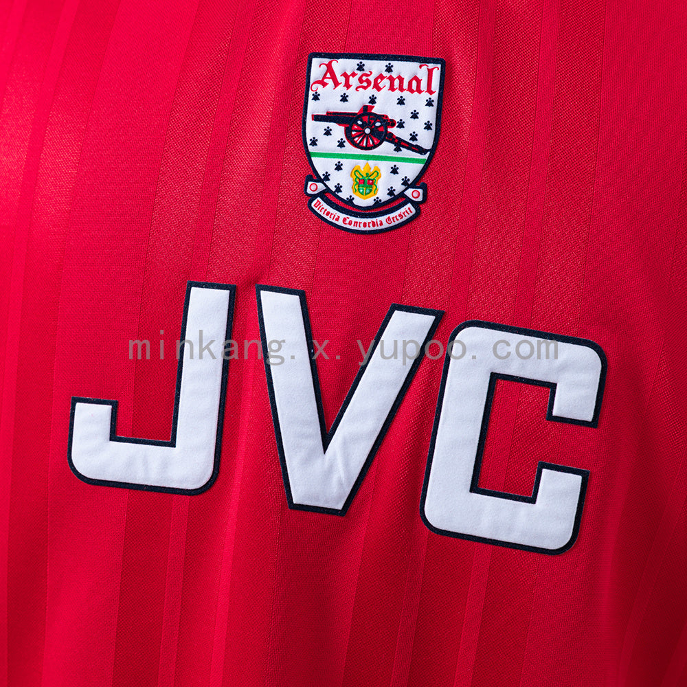 Arsenal 92/94 Home Long Sleeve Retro Jersey S-XXL