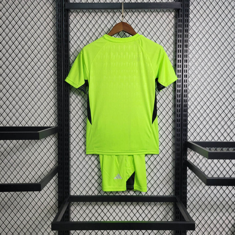Real Madrid 23/24 Green Goalkeeper Size 16-28