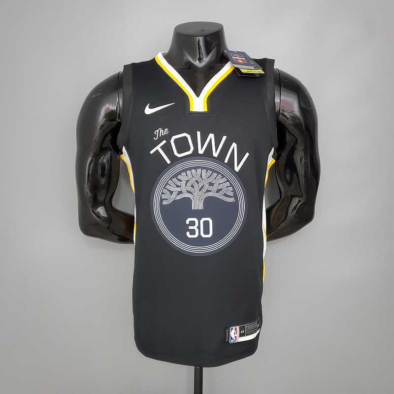 Curry #30 Golden State Warriors black
