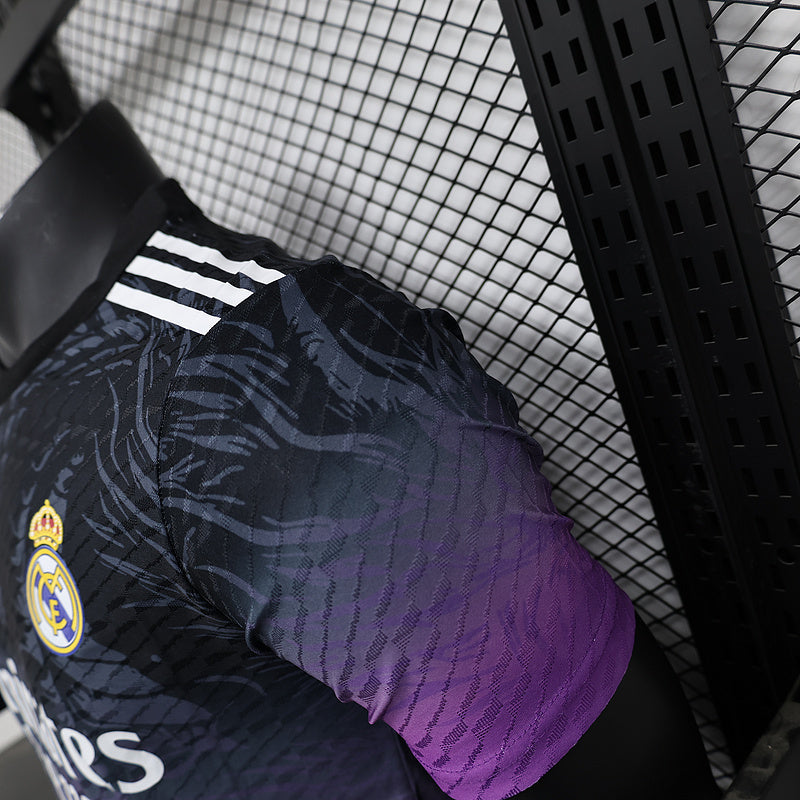 24-25 Real Madrid black and purple Dragon player version jersey