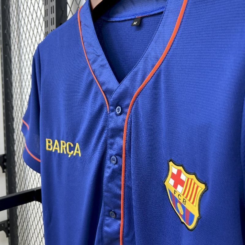 Barcelona 2025/26 Blue baseball Jersey