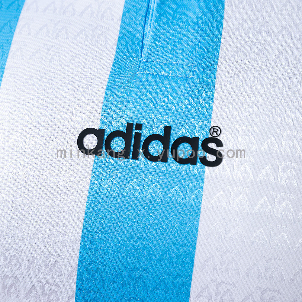 Argentina 1994 Home Player Version Jersey S-3XL