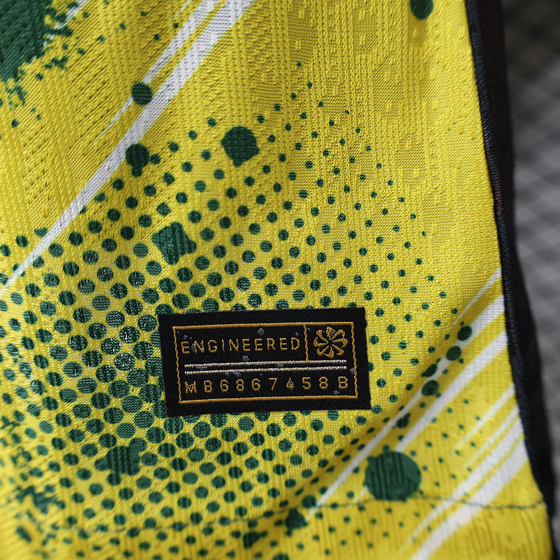 24-25 Brazil yellow and green special player version jersey