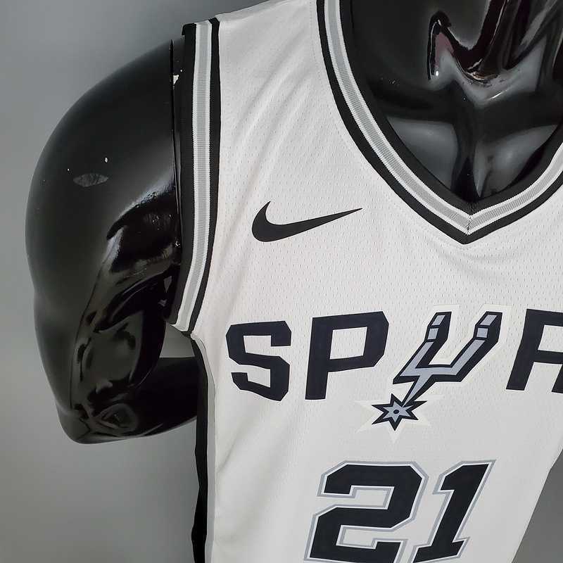 DUNCAN#21 Spurs White