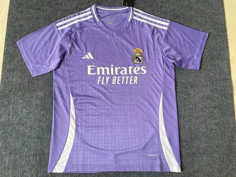 24-25 Real Madrid purple training shirt