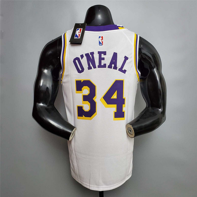 O'Neal #34 Lakers Round neck white