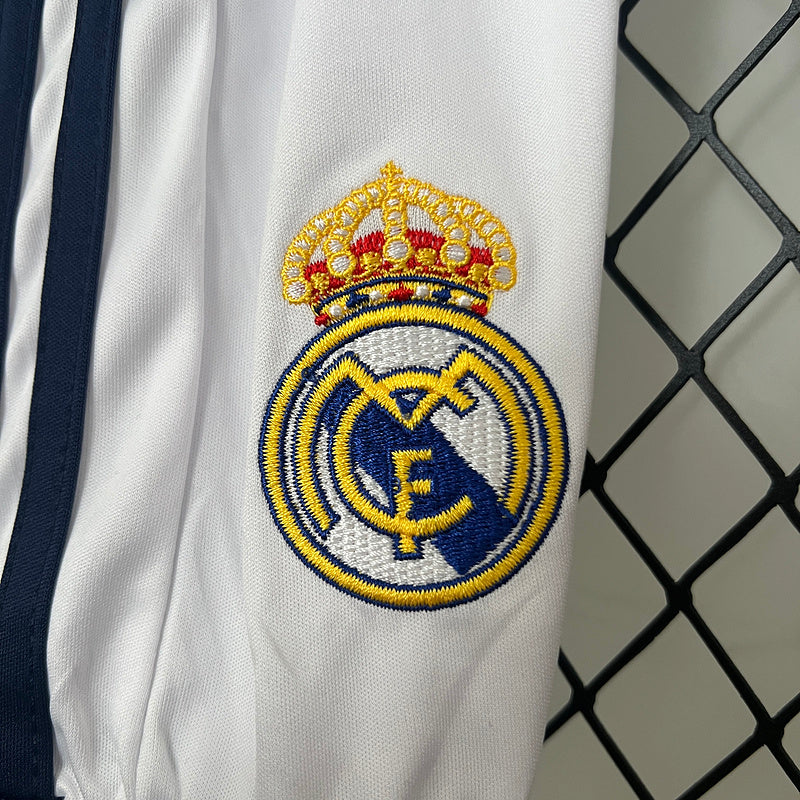 12-13 Real Madrid home retro kid kit