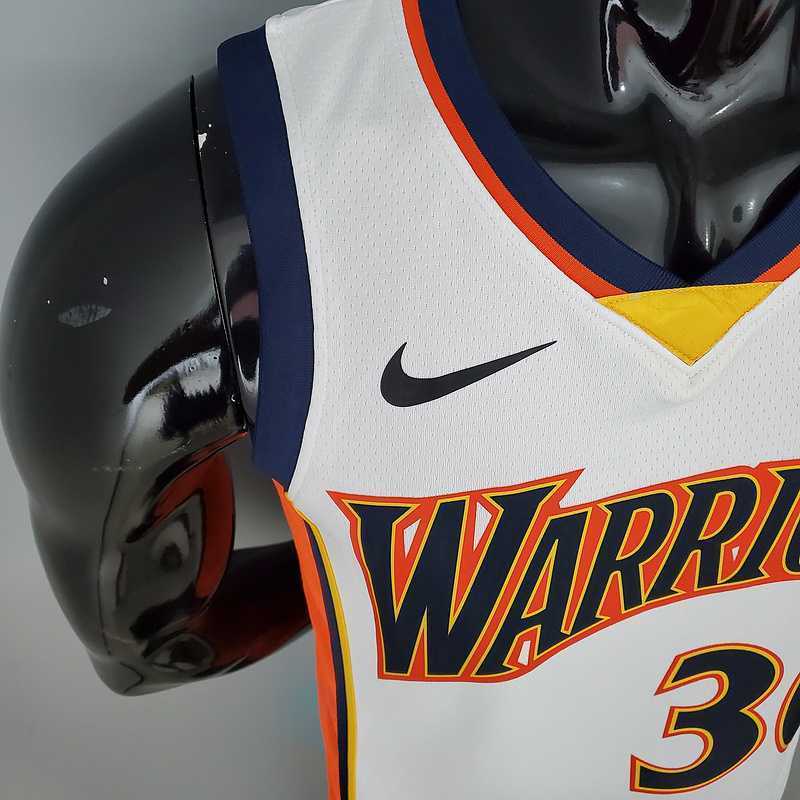 Curry #30 Warriors Rookie White