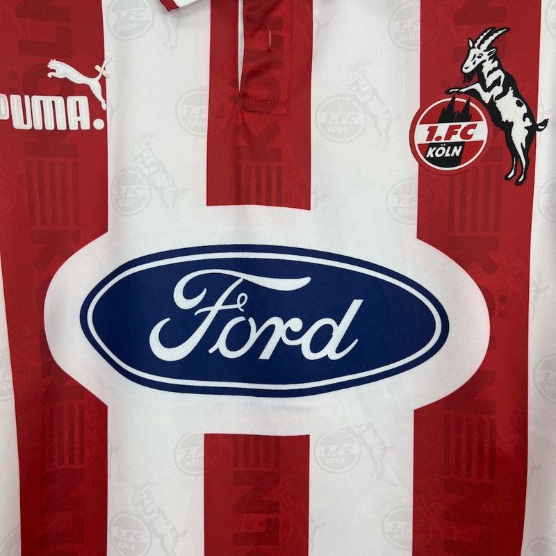 FC Kln 1995/96 Home Retro Jersey