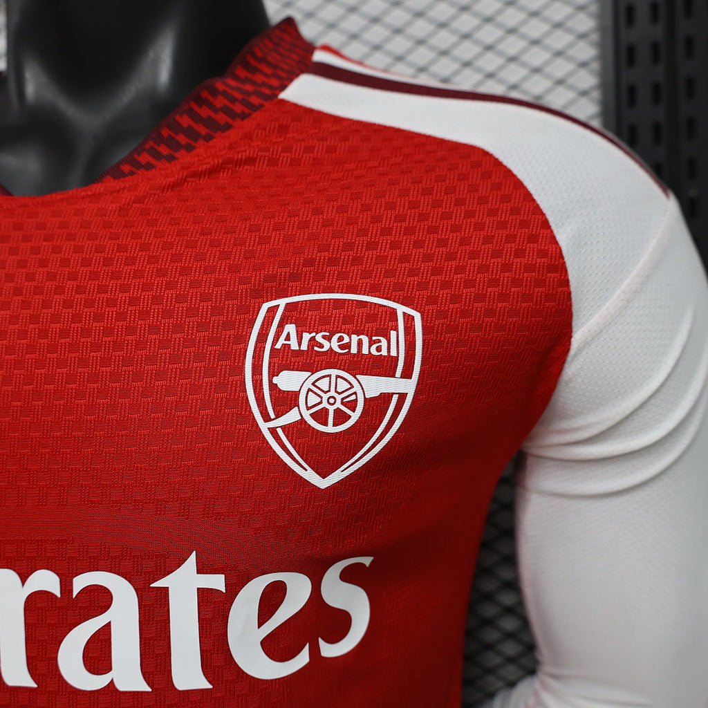 Arsenal 2026/27 Home Long Sleeve Player Version Jersey size S-2XL