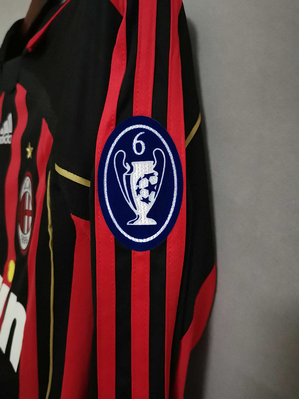 06-07 AC Milan home long sleeve