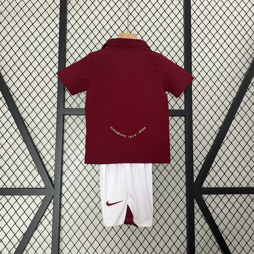 kids Arsenal 05/06 home size: 16-28