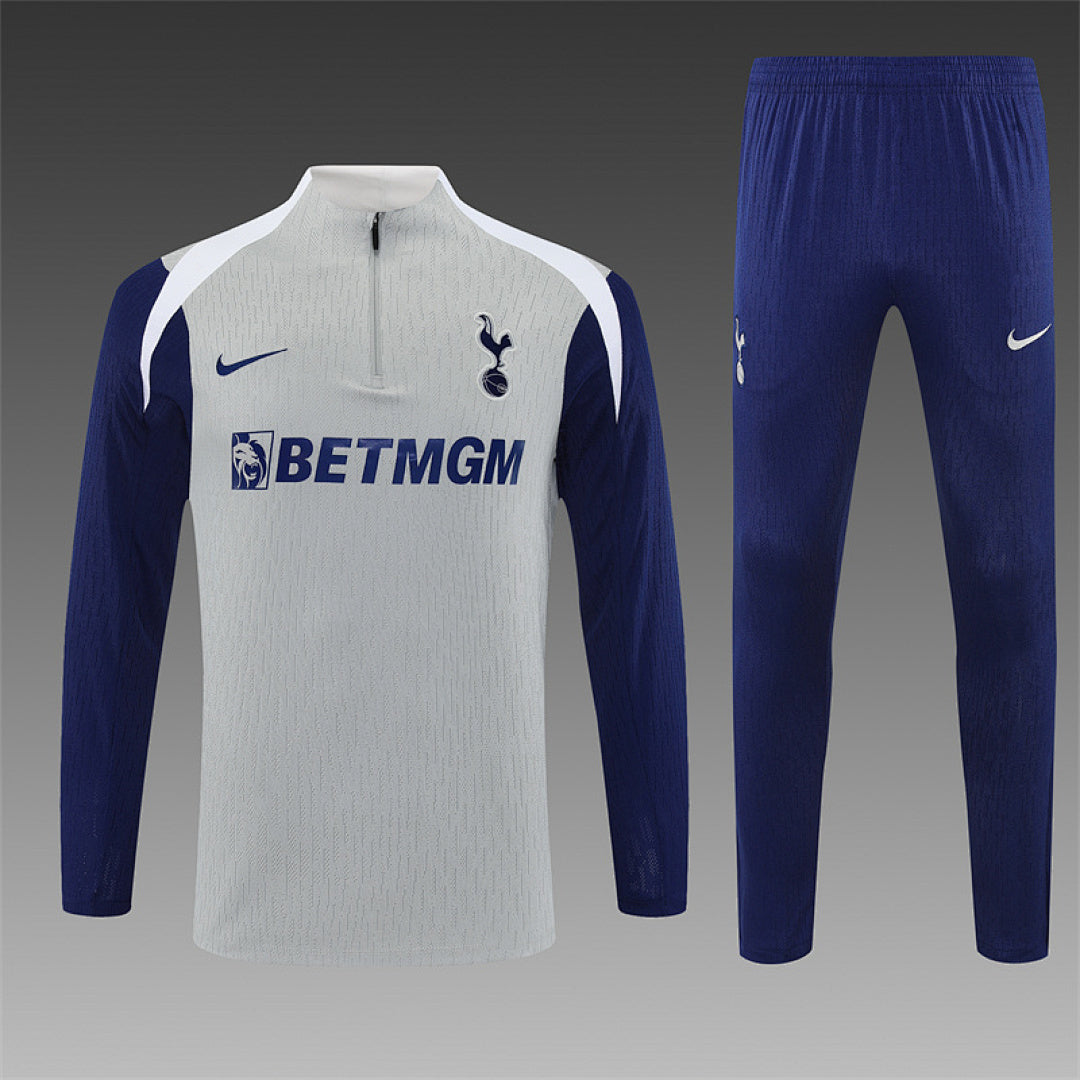 Tottenham Gray 2025/26 training shirt half zip