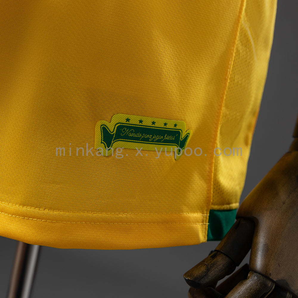 Brazil 2018 Home Retro Jersey S-XXL