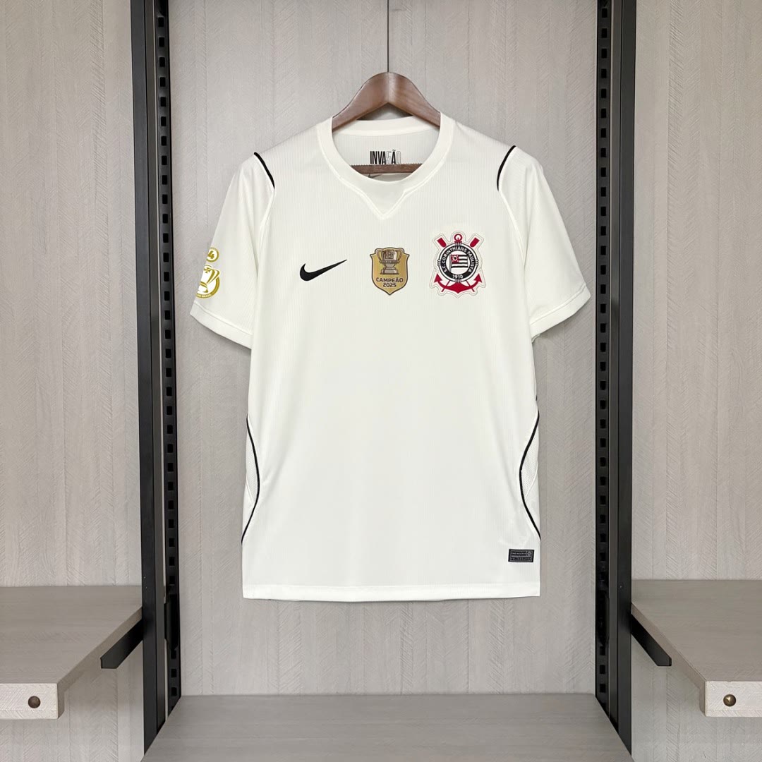 Corinthians 2026/27 Home Jersey All Sponsors S-4XL