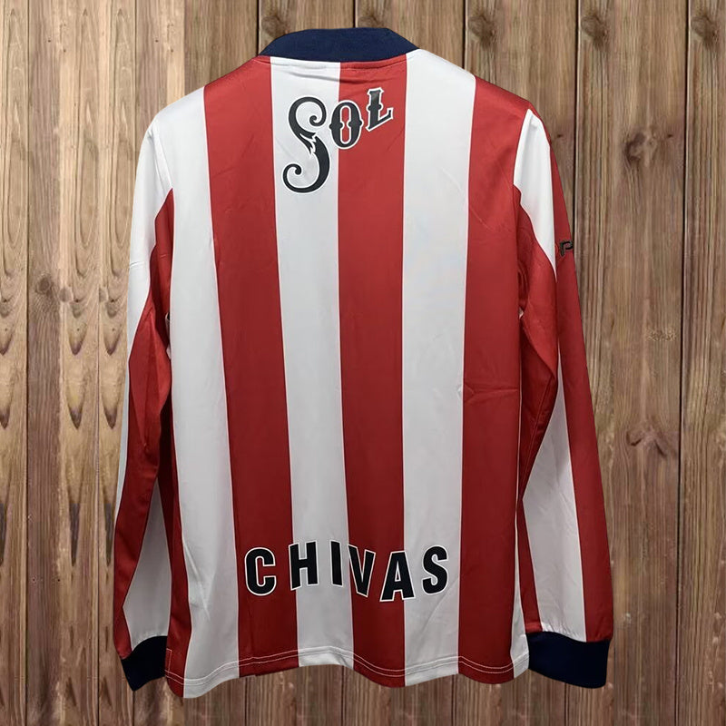 96-97 Chivas home retro long sleeve jersey