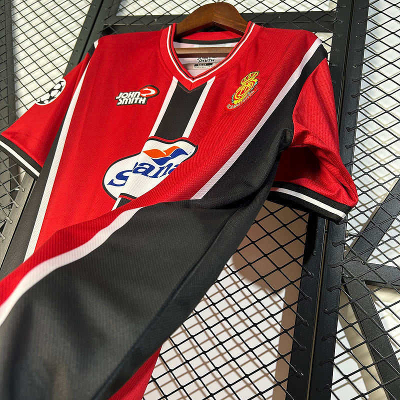 01-02 Mallorca Red retro jersey
