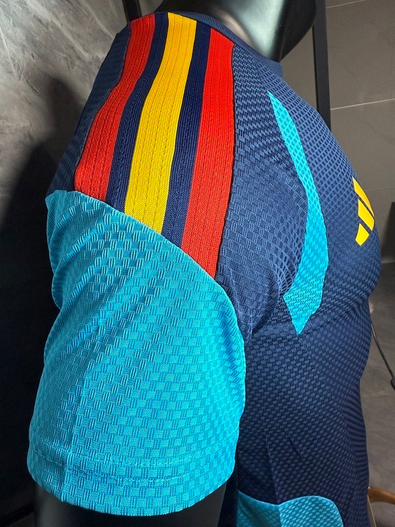 Spain 2026 Dark Blue Training Player Version jersey