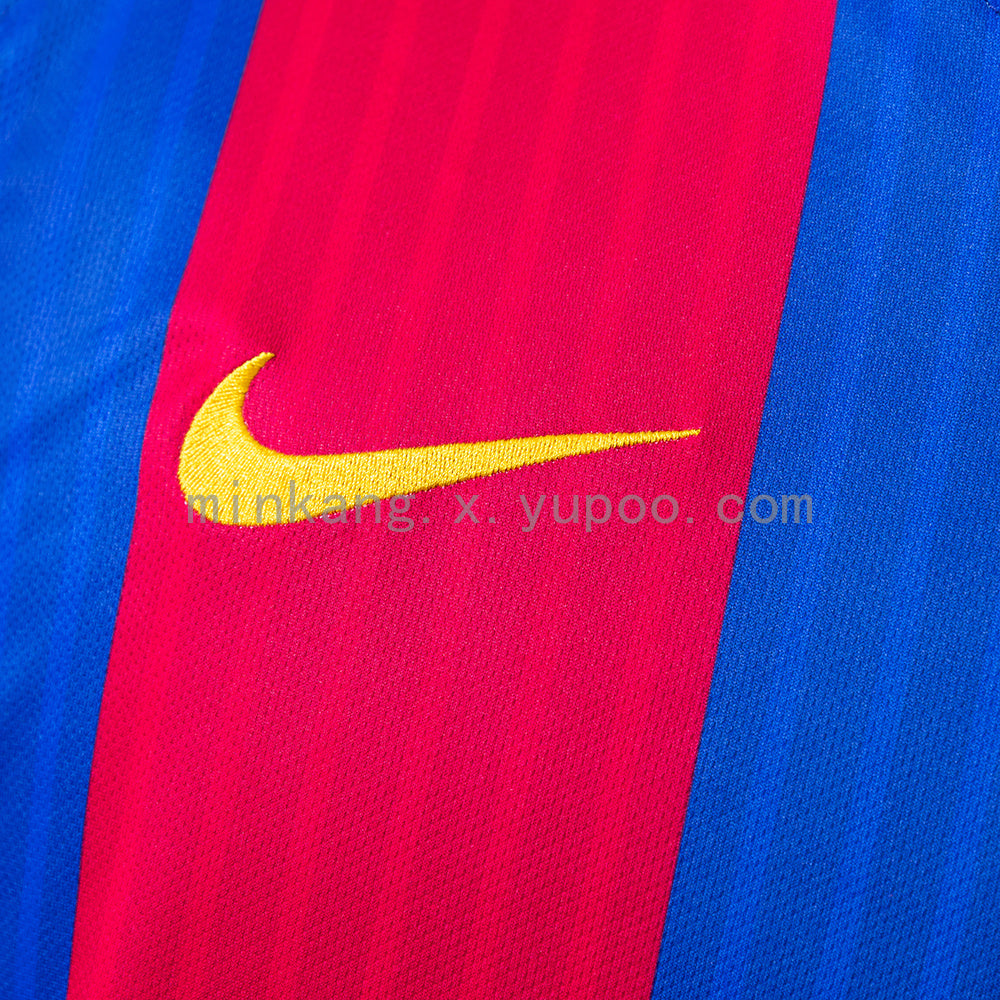 Retro Barcelona 16/17 home S-XXL