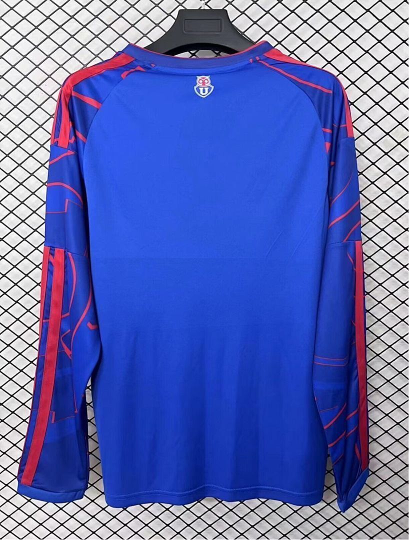 Universidad de Chile 2026/27 Home Long Sleeve Soccer Jersey S-4XL