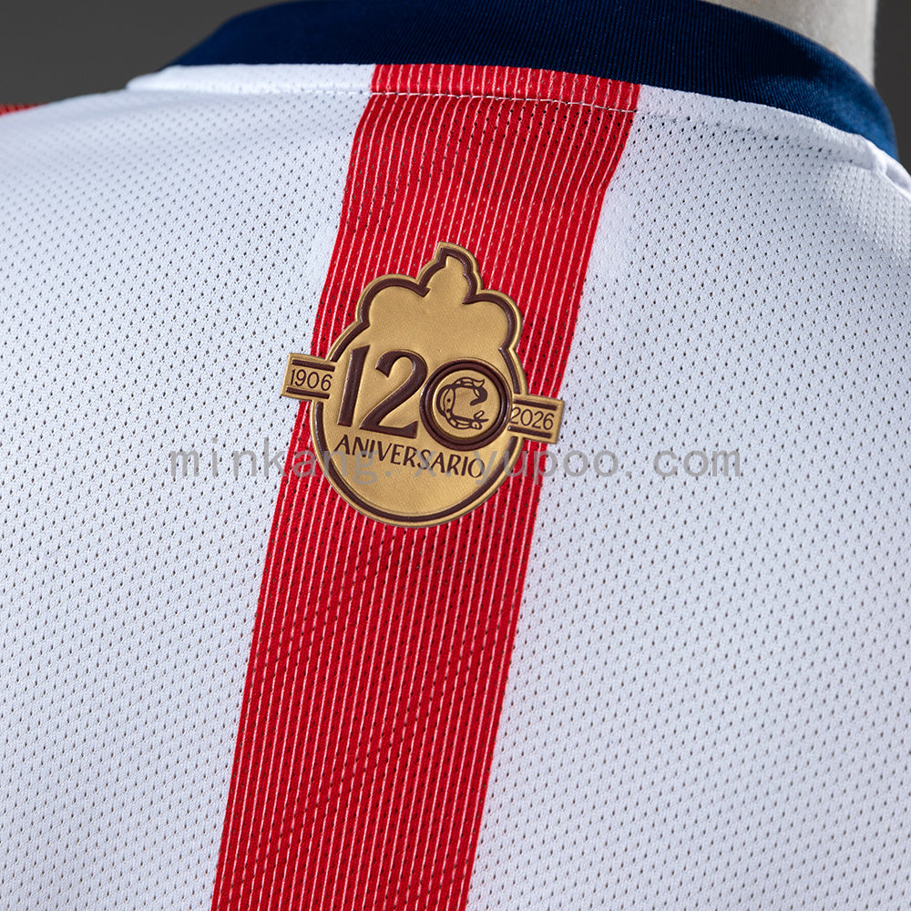Chivas de Guadalajara 120 Aniversario Long Sleeve Jersey S-4XL