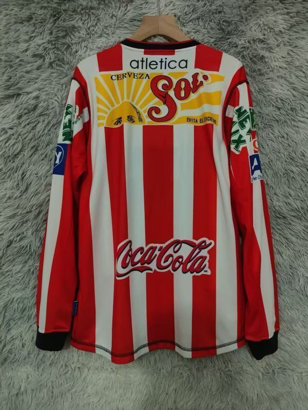 Retro Chivas 2002/03 Home long sleeve Soccer jersey