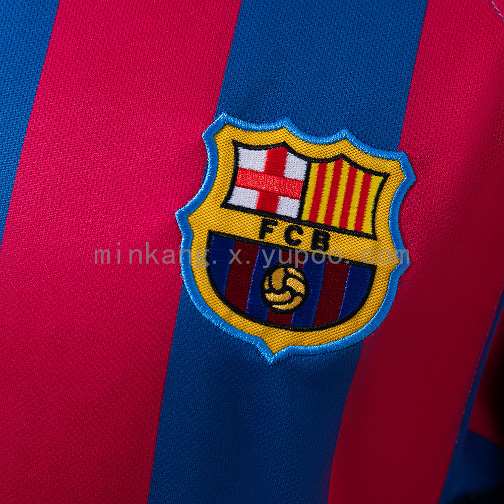 Retro Barcelona 05/06 home S-4XL