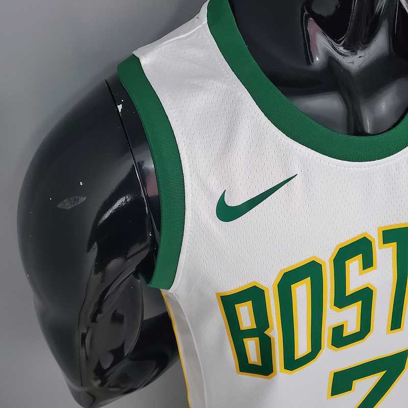 BROWN#7 Celtics White Platinum Limited