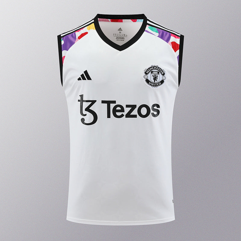 23-24 Manchester United white vest suit