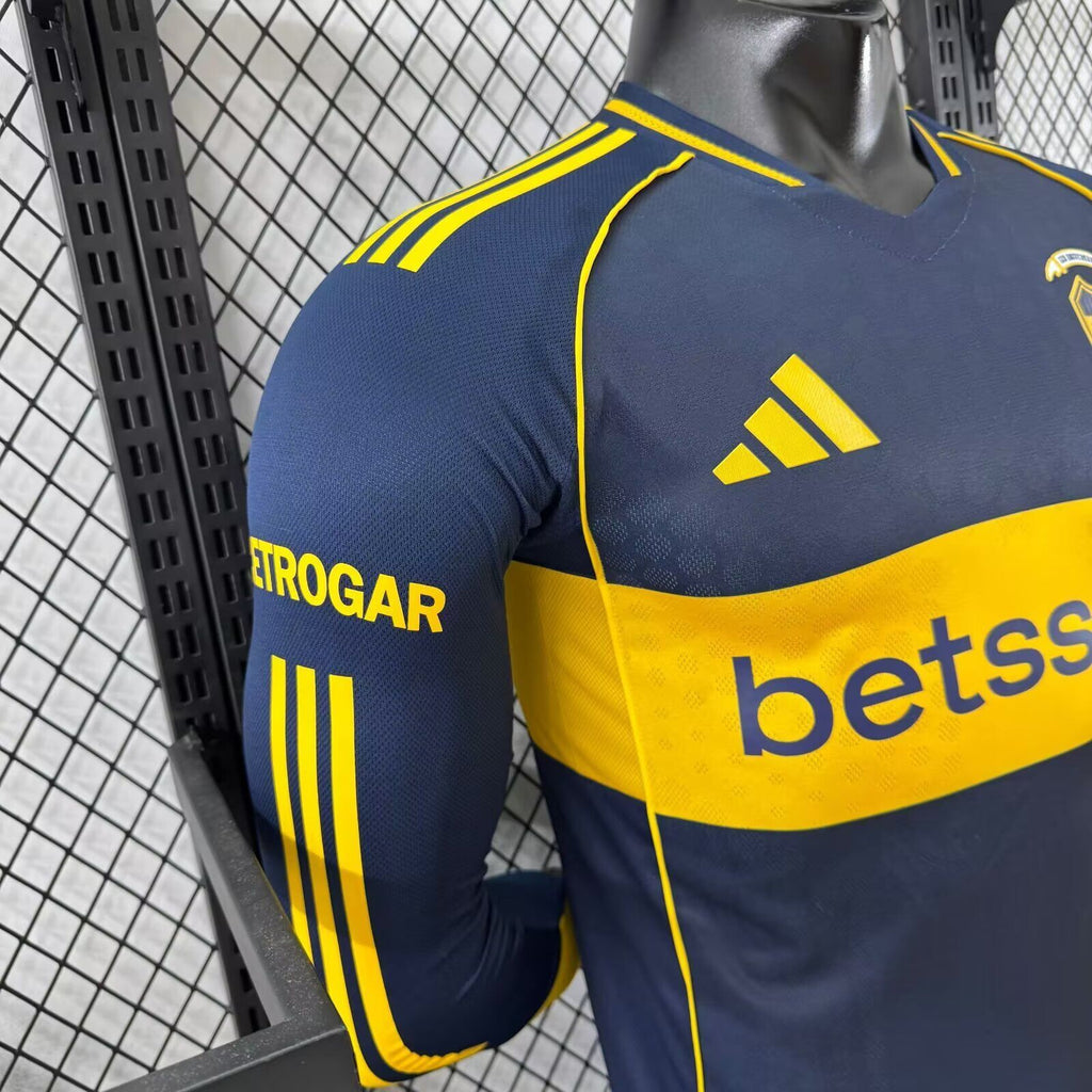 BOCA Manga larga Version autentica/jugador — LPF AFA Argentina