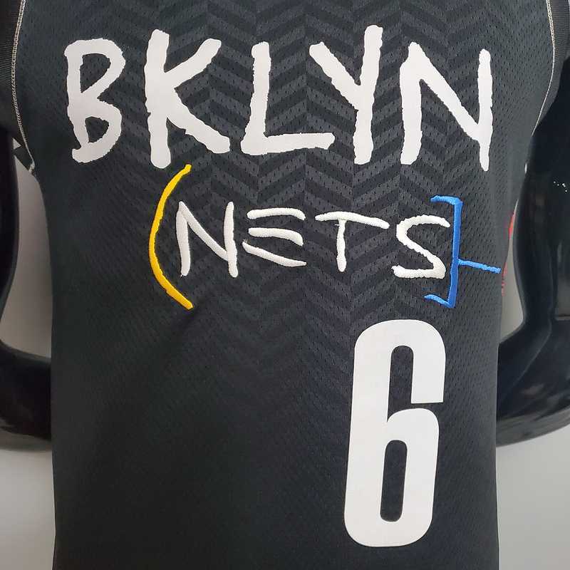 New Brooklyn Nets JORDAN#6 City Edition Black