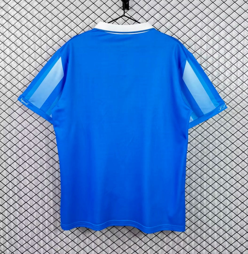 Retro 1996-97 Napoli home soccer jersey size S-2XL