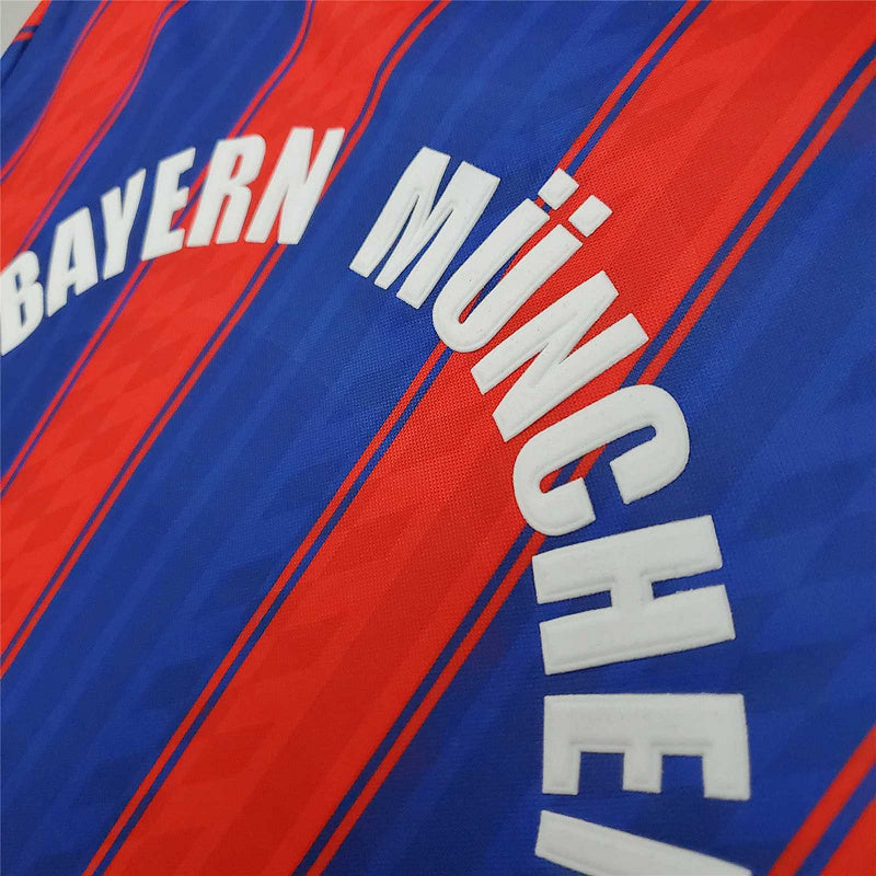 95-97 Bayern Munich home red / blue