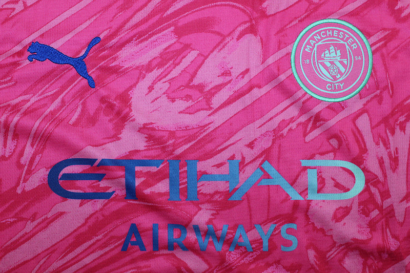 25-26 MCI pink goalkeeper jersey